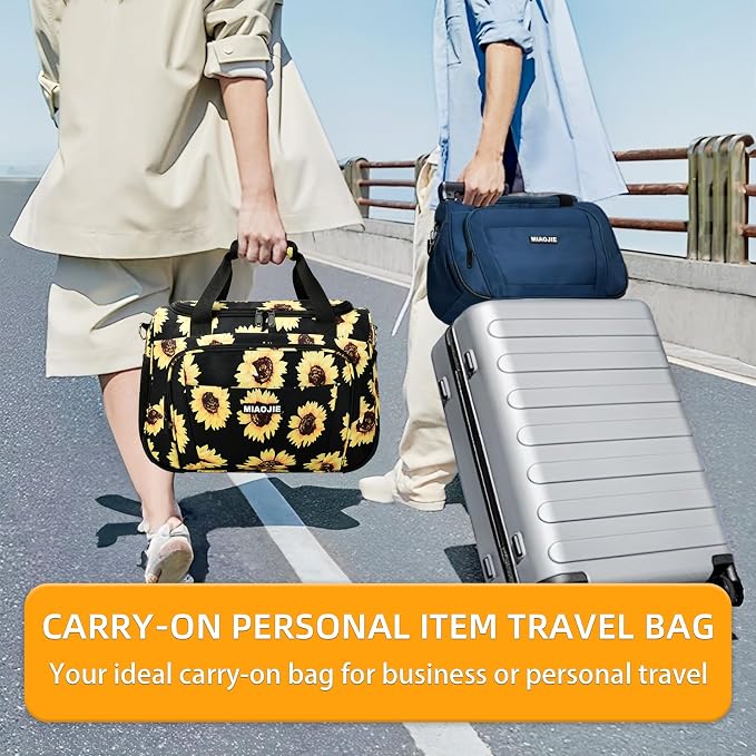 Underseat Carry On Luggage Lightweight Travel Tote Weekender Bag Overnight - Image 7