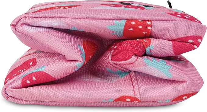 PackIt Freezable Snack Box, Sweet Strawberry, Built - Image 3