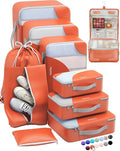 ALL INCLUDED 10 Set Sturdy Packing Cubes by OlarHike