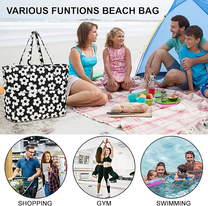 Waterproof Beach Tote Pool Bags - Image 3