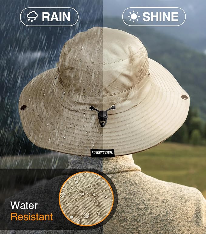 GearTOP Safari Sun Hat for Men and Sun Hats for Women UV Protection UPF 50+ - Image 4