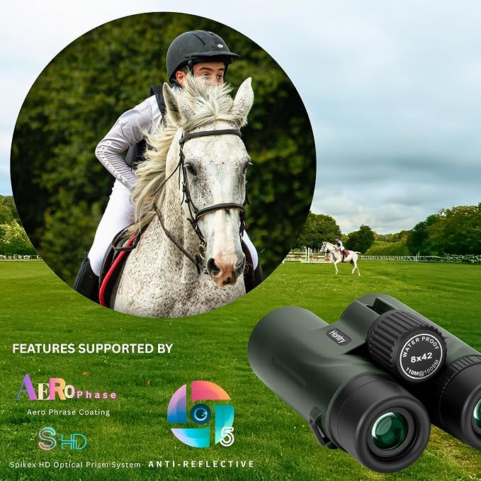 Hontry 8x42 Binoculars with IPX6 Waterproof Protection - Image 6