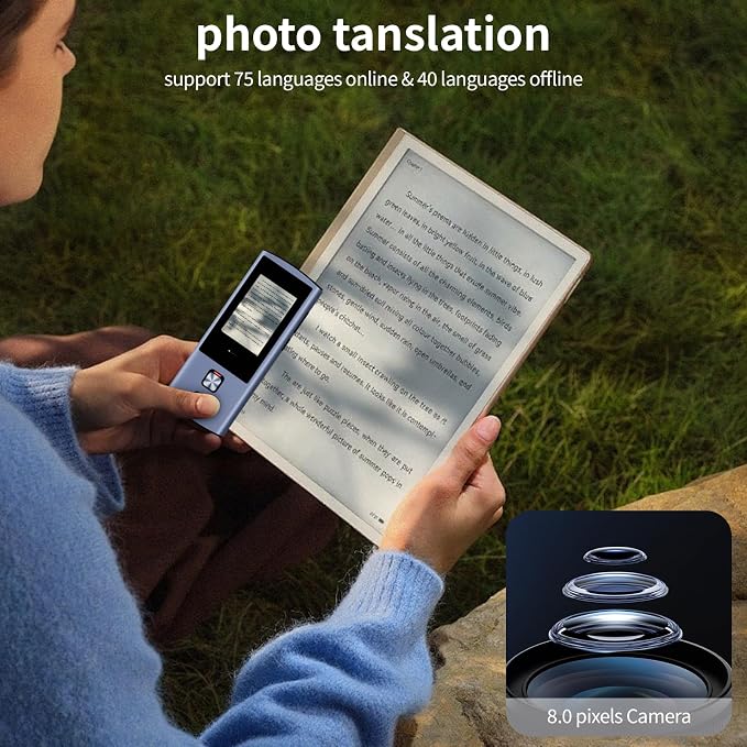 Language Translator Device, 159 Languages, 2025 AI Pocket Offline Instant Voice - Image 4