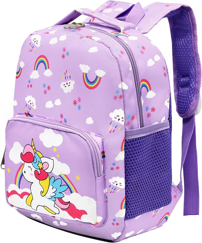 POWOFUN13 inch Kids Toddler Preschool Travel Backpack Cute Cartoon Backpack by POWOFUN