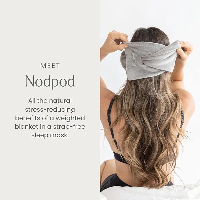 Nodpod Gentle Pressure Sleep Mask | Patented Light Blocking Design - Image 2