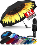 TUMELLA Strongest Windproof Travel Umbrella, Small Strong but Light Portable by Tumella