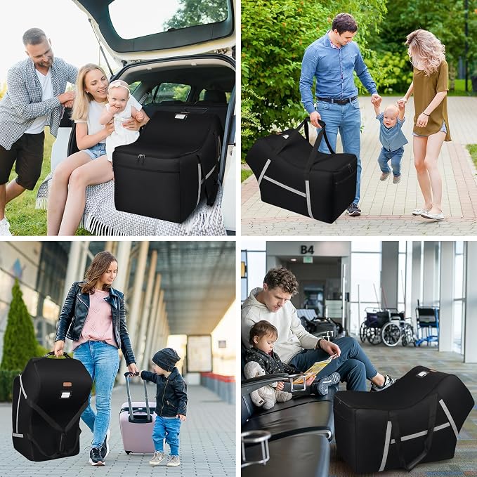 Infant Car Seat Travel Bag for Airplane Compatible - Image 7