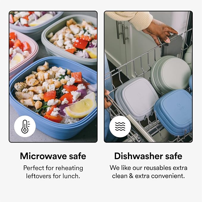 STOJO Collapsible Sandwich Box – 24oz, Reusable Food Storage Container - Image 3