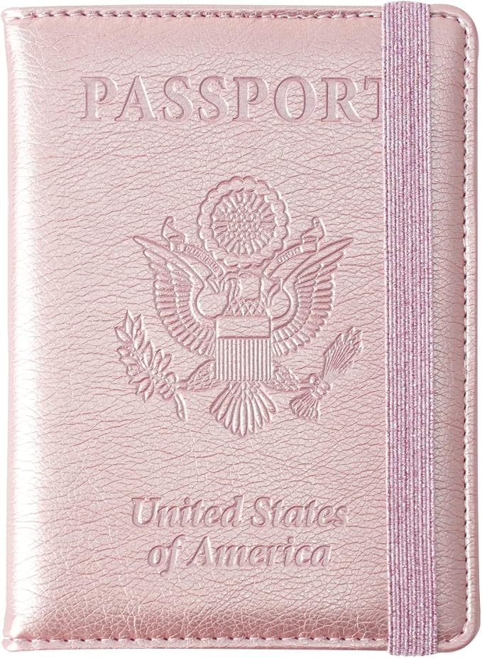 Eoehro Passport and Vaccine Card Holder, Passport Holder Vaccine Card Slot by welcometoEoehro
