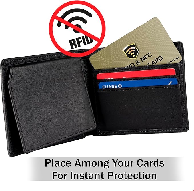 SaiTech IT RFID Protected Cards, 3 Pack One Card Protects Entire Wallet Purse - Image 4