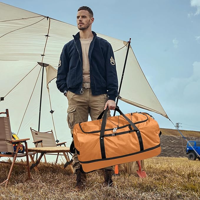 CONTAIL 32" Soft-Sided Rolling Duffle Bag - Image 7