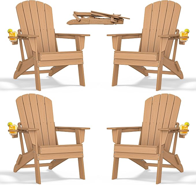 Folding Adirondack Chair by nevilywood