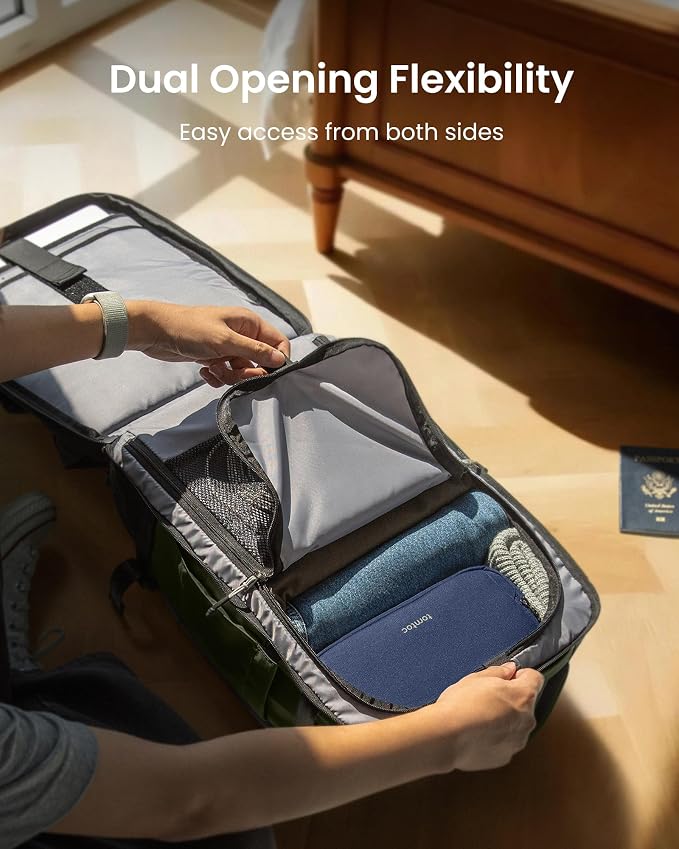 tomtoc Travel Backpack 28L, TSA Friendly Flight Approved Carry-on Luggage Hand - Image 6