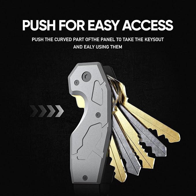 Zeeker Compact Key Organizer Keychain - Image 3