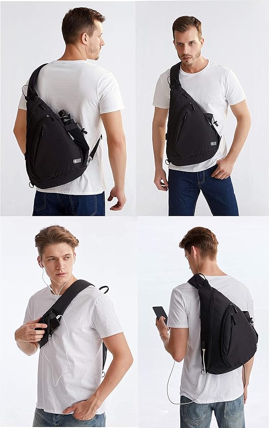 Water-Proof Sling bag/Crossbody Backpack/Shoulder Bag - Image 5