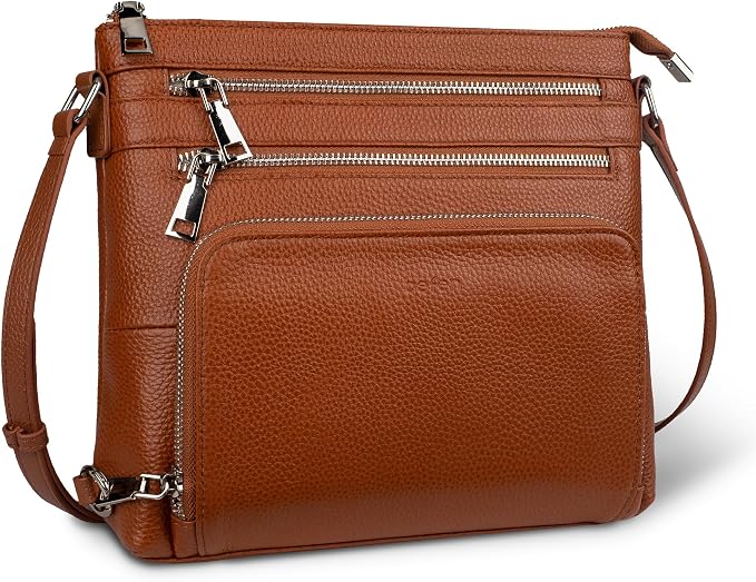 befen Genuine Leather Crossbody Bags by befen-