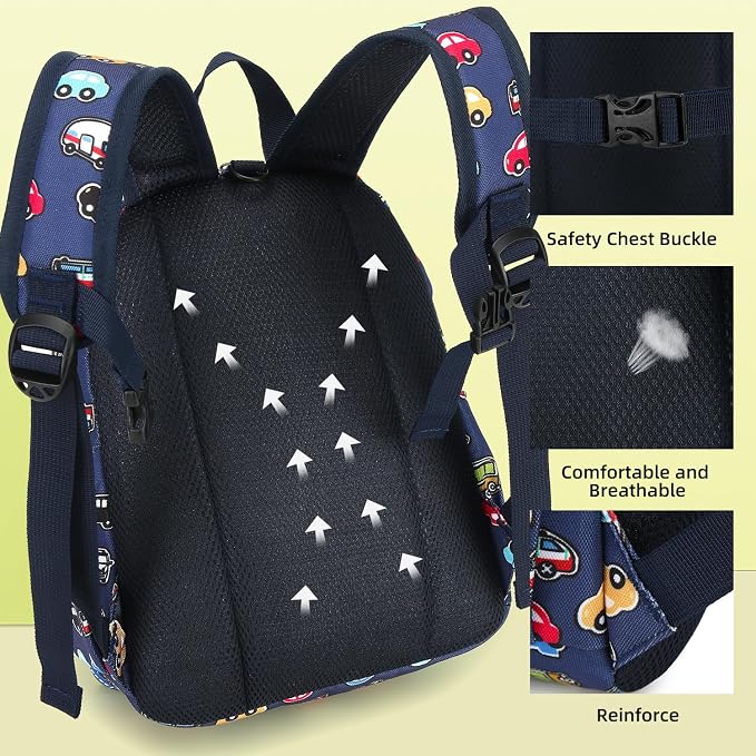 willikiva Cute Zoo Little 2d Backpack Kid Backpacks - Image 6