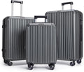 LIGHT FLIGHT Luggage Sets, Durable Hard Shell 3 Piece Set Suitcase by LIGHTFLIGHT