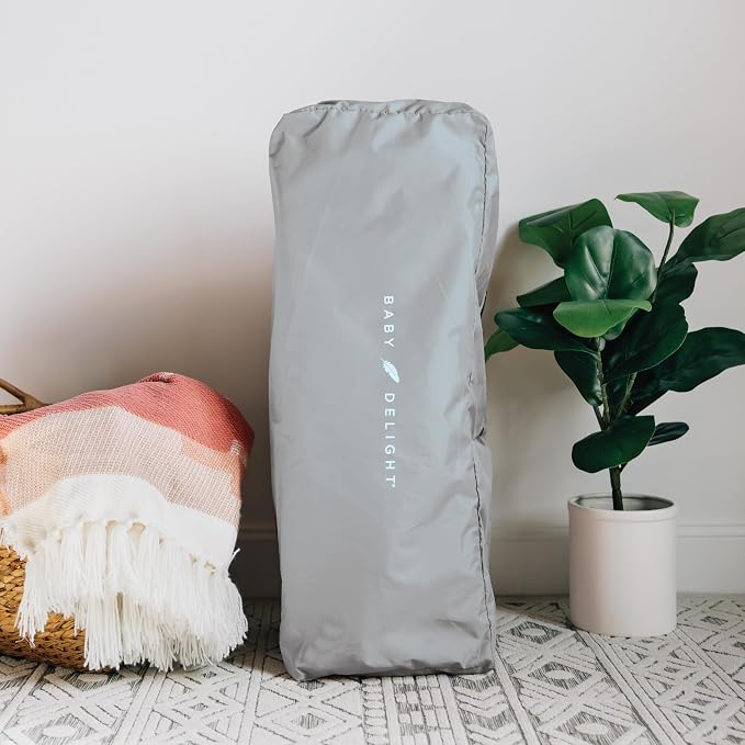 Baby Delight Lunaire Full Size Crib | Breathable Mesh Baby Crib | Tool-Free - Image 3