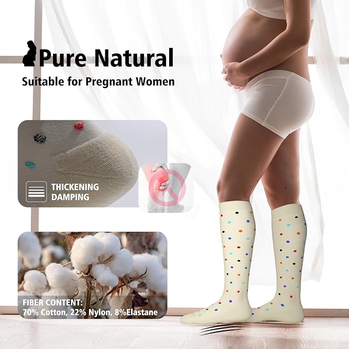 LEVSOX Thick Cotton Compression Socks - Image 4