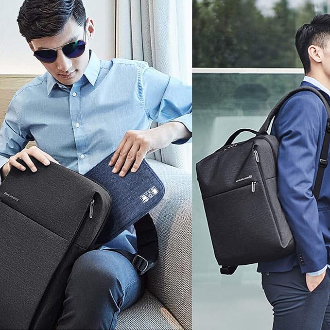 SELLYFELLY Travel Electronics Organizer Portable Cable Organizer Bag - Image 9