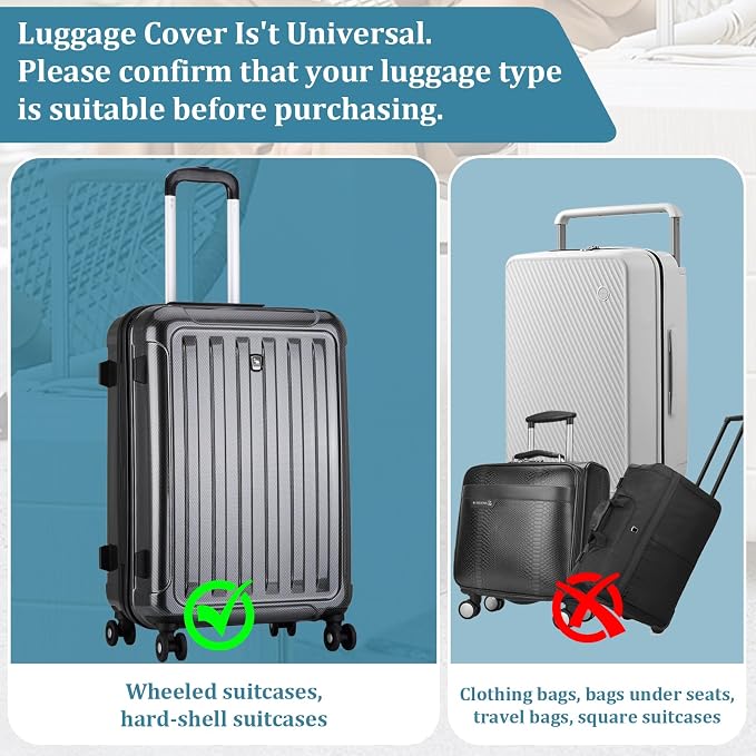 Upgraded Elastic Luggage Cover Protector - Image 8