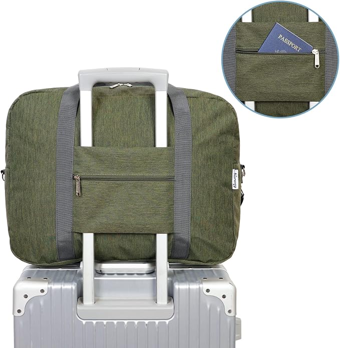 For Spirit Airlines Personal Item Bag 18x14x8 Foldable Travel Duffel Bag Tote - Image 5
