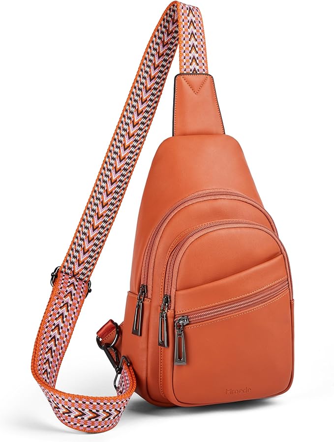 Sling Bag Crossbody Bags for Women Small Cross Body Bag Fanny Packs Chest Sling by Mroede