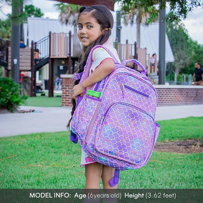 mibasies Girls Backpack: Large Kids Backpack Girls - Image 5