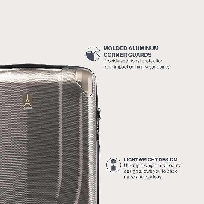 Travelpro Pathways 3 Hardside Expandable Luggage, 8 Spinner Wheels, Lightweight - Image 3