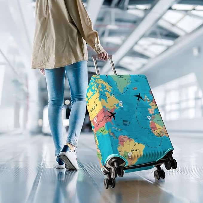 Travel Luggage Cover Suitcase Protector Fits 18-32 Inch Wheel Covers - Image 5