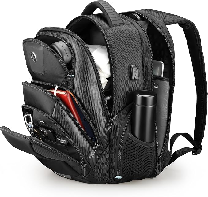 Swissdigital Design TSA Business Laptop Backpack - Image 6
