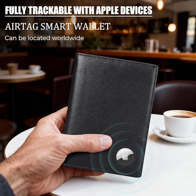 Polare Luxury RFID Blocking Leather Passport Holder Travel Wallet - Image 4