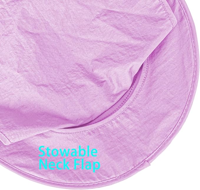Sun Hats for Men Women Fishing Hat UPF 50+ Breathable Wide Brim Bucket Hats - Image 6