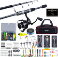 Goture Fishing Rod and Reel Combo, Fishing Pole, Telescopic Fishing Rod Kit by Goture