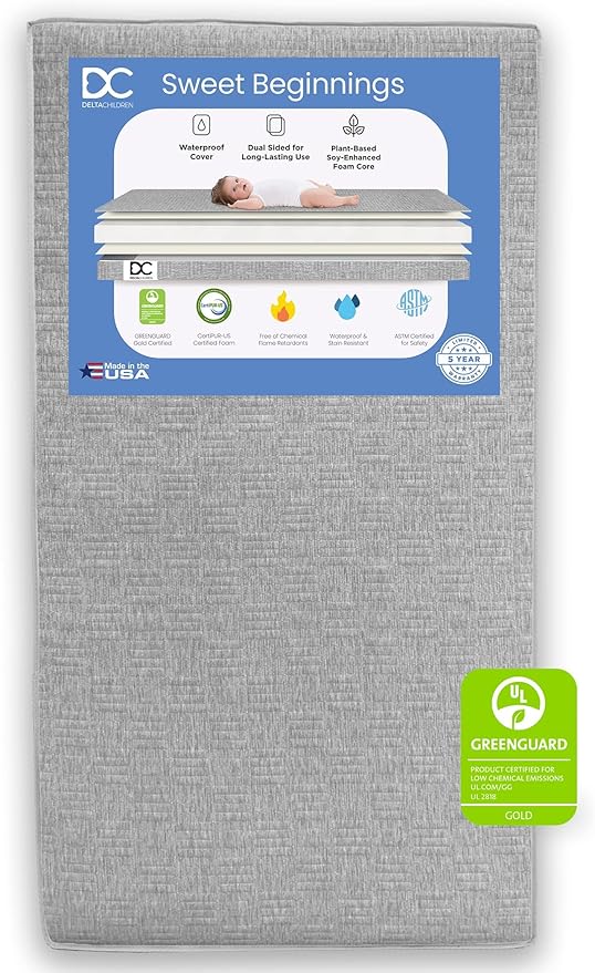 Delta Children Poppy 6-Piece Baby Nursery Furniture SetIncludes: Convertible - Image 5