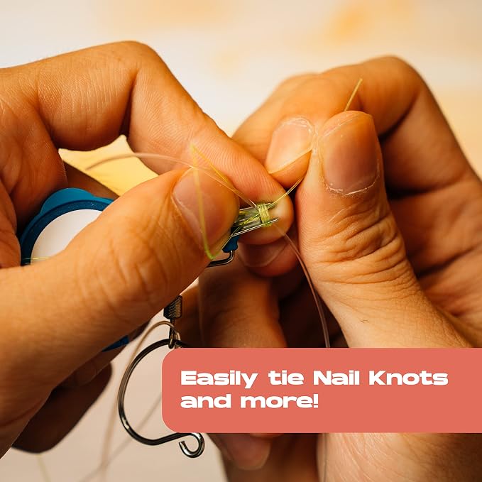 HOOK-EZE Fishing Knot Tying Tool | Protect from Fish Hooks | Tie Fishing Knots - Image 5