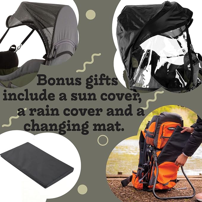 Hiking Baby Carrier Backpack - Image 3