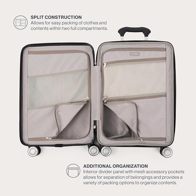 Travelpro Pathways 3 Hardside Expandable Luggage, 8 Spinner Wheels, Lightweight - Image 6