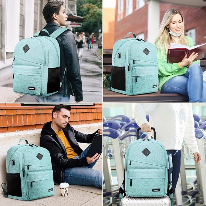 School Backpack for Teen Girls and Boys, Bookbag for College - Image 6
