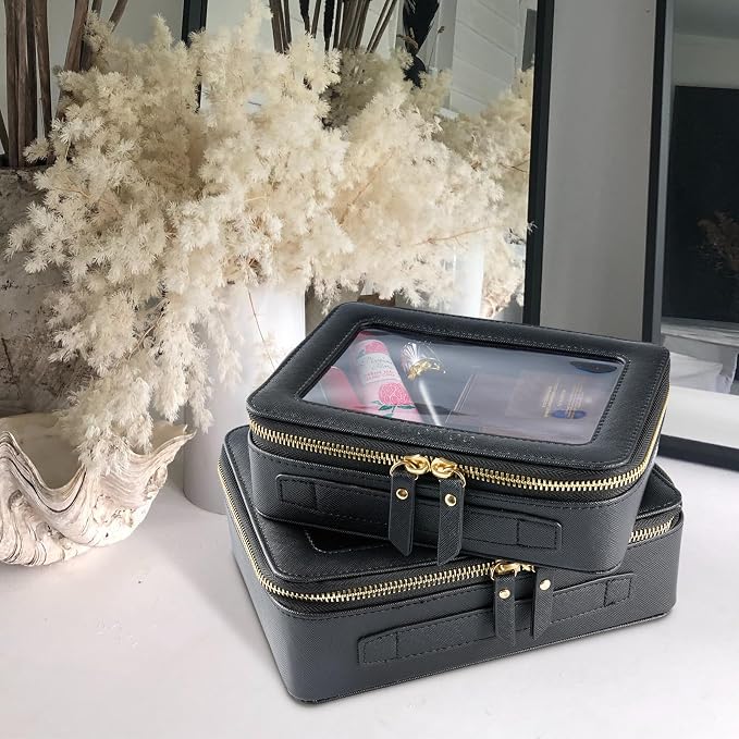 Aveniee Clear Makeup Bag Organizer, Large Travel Toiletry Bag - Image 6