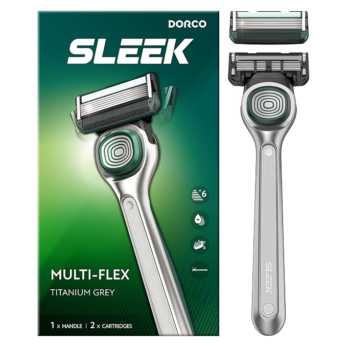 DORCO SLEEK Six Blade Razor System by Dorco