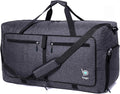 Bago Foldable Duffel Bags for Traveling Women & Men - 60L Medium Packable by BagoTravelBags