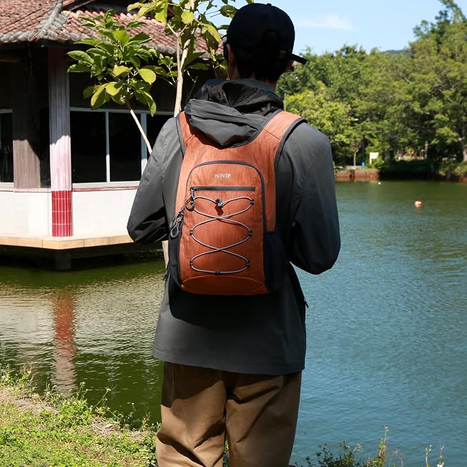 BOVIP 20L Hiking Backpack Lightweight Packable Hiking Daypack Small Travel - Image 3