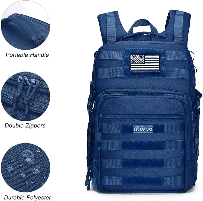 MOSISO Camera Backpack, DSLR/SLR/Mirrorless Tactical Camera Bag Case - Image 5
