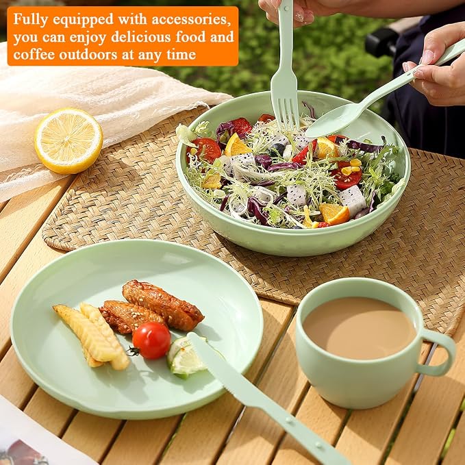HOMQUEN 6-Piece Camping Mess Kit - Image 5