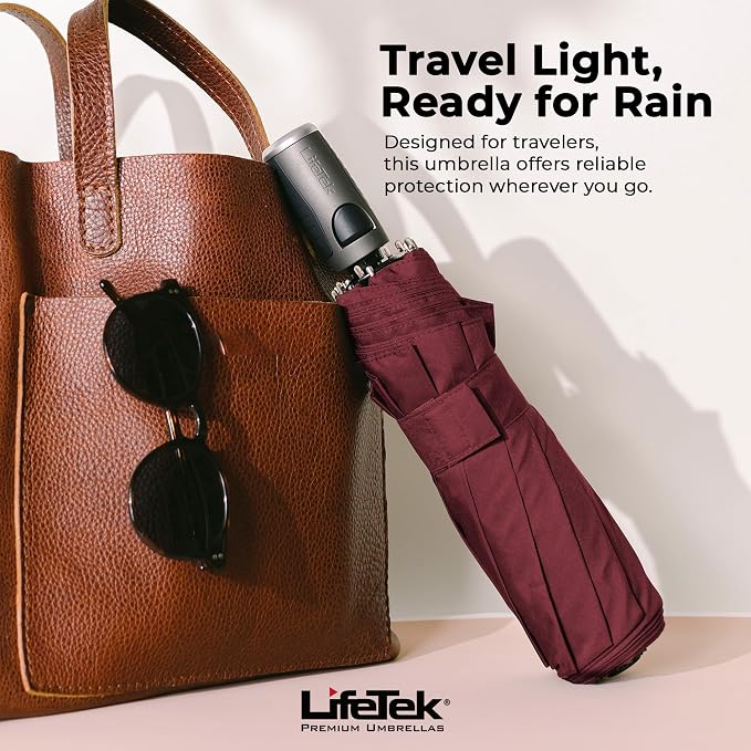 LifeTek Premium Travel Umbrella - Image 7