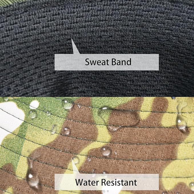 Sun Hats for Men Women Fishing Hat UPF 50+ Breathable Wide Brim Summer UV - Image 3