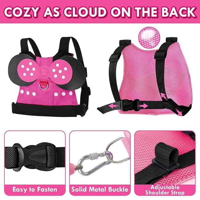 Lehoo Castle Toddler Leash for 1-5 Years, Baby Safety Harness for Girls - Image 4