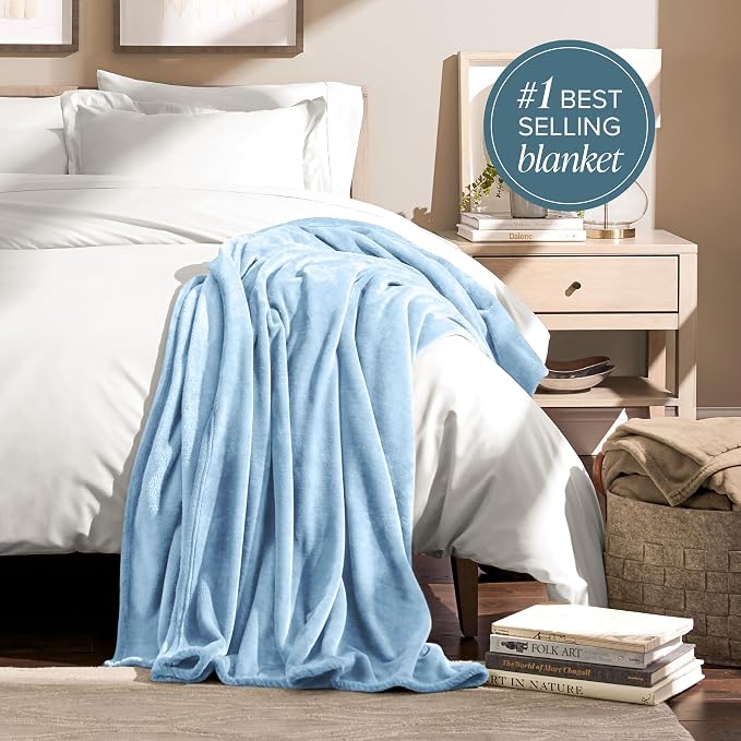 Bare Home Fleece Blanket - Image 2